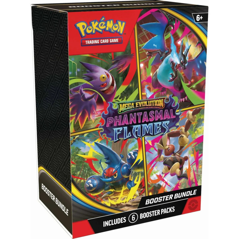 Pokémon TCG: Phantasmal Flames - Booster Bundle