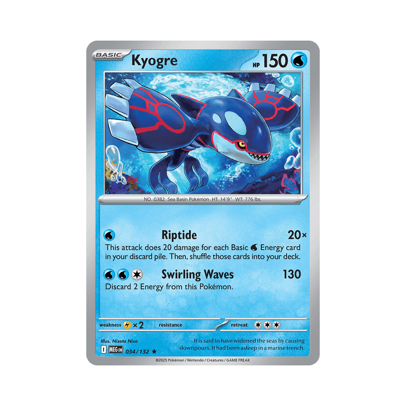 Kyogre - Mega Evolution