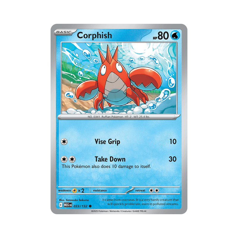 Corphish - Mega Evolution