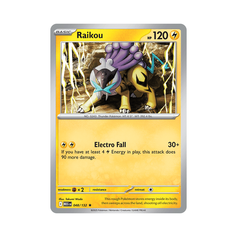 Raikou - Mega Evolution