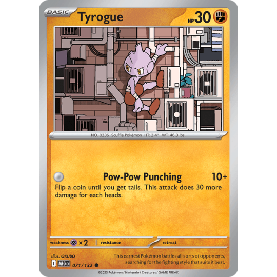 Tyrogue - Mega Evolution
