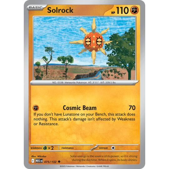 Solrock - Mega Evolution