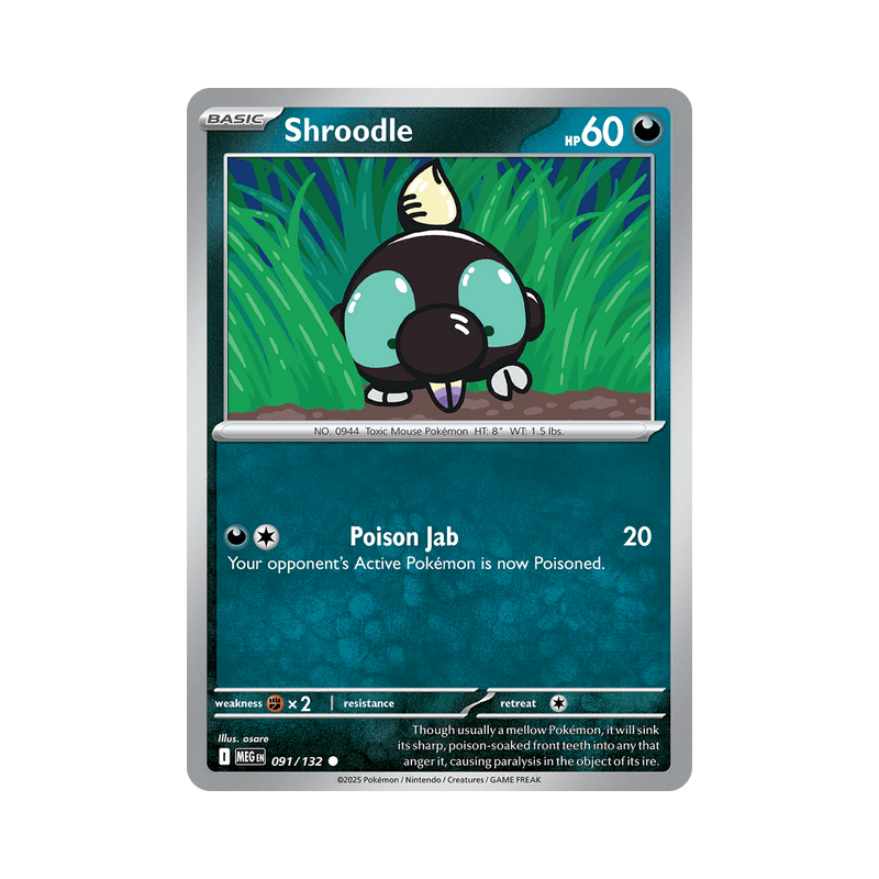 Shroodle - Mega Evolution