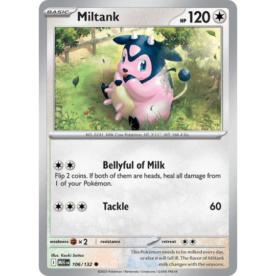 Miltank - Mega Evolution