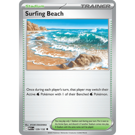 Surfing Beach - Mega Evolution