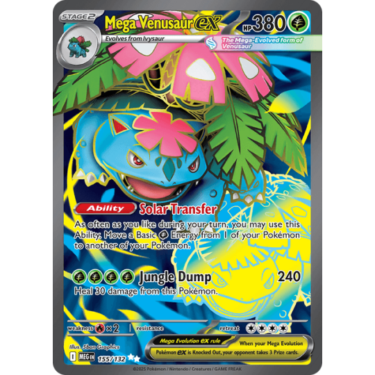 Mega Evolution_Mega Venusaur EX_MEG_155