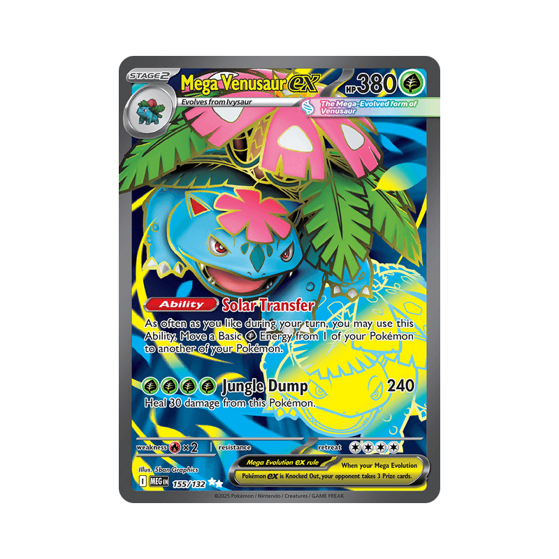 Mega Evolution_Mega Venusaur EX_MEG_155
