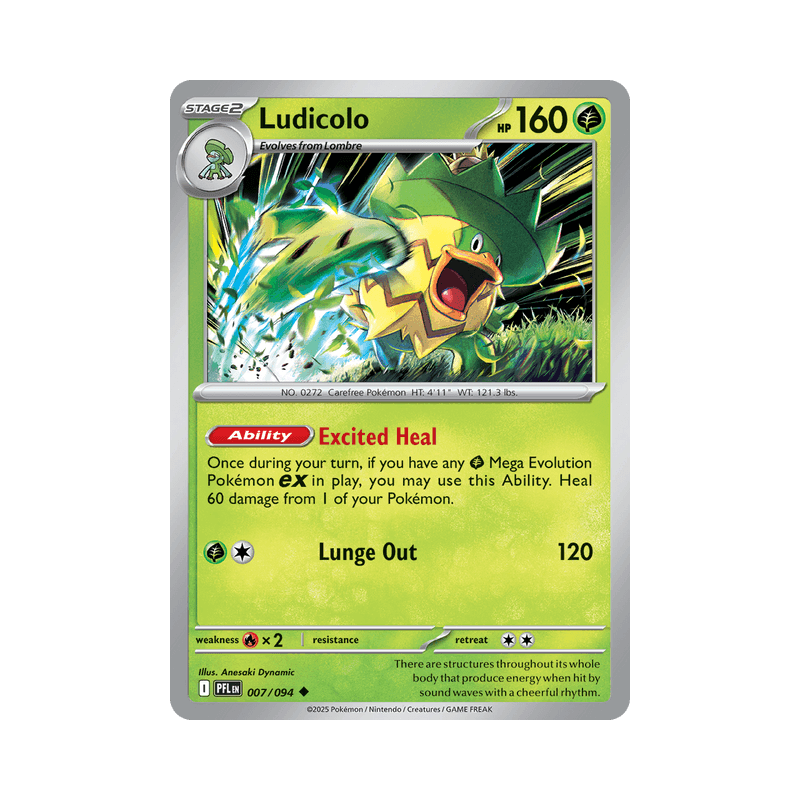 Ludicolo - Phantasmal Flames