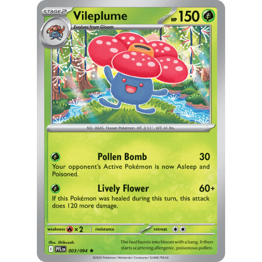 Vileplume - Phantasmal Flames