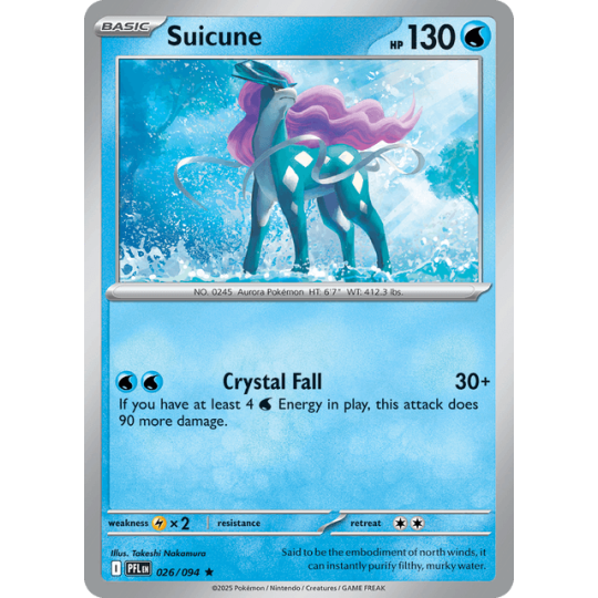 Suicune - Phantasmal Flames