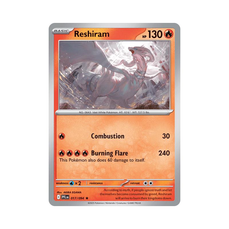 Reshiram - Phantasmal Flames