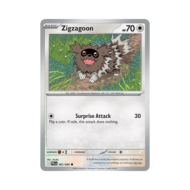 Zigzagoon - Phantasmal Flames