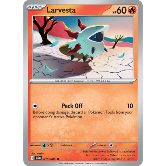 Larvesta - Black Bolt