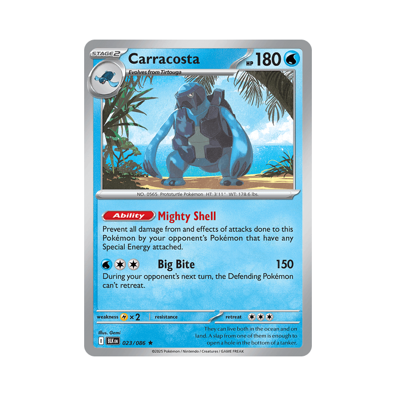 Carracosta - Black Bolt