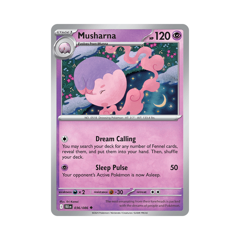 Musharna - Black Bolt