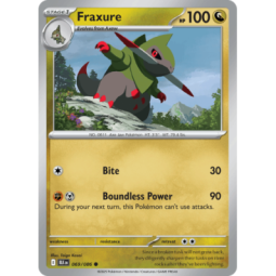 Fraxure - Black Bolt