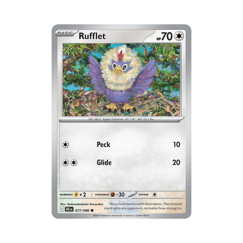 Rufflet - Black Bolt