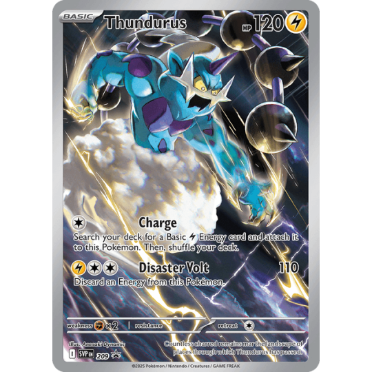 Thundurus (Sealed) - Black Bolt
