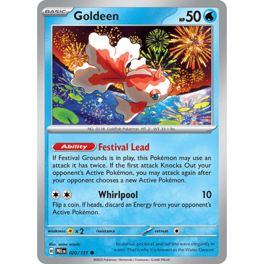 Goldeen - Prismatic Evolutions