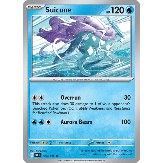 Suicune - Prismatic Evolutions
