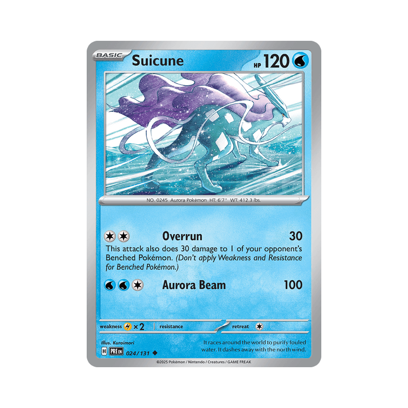 Suicune - Prismatic Evolutions