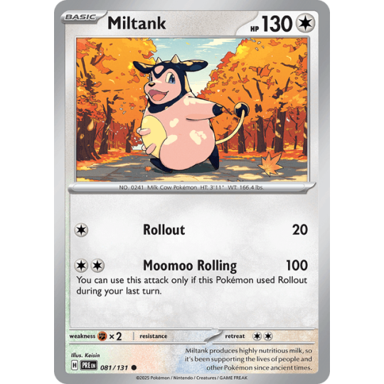 Miltank - Prismatic Evolutions