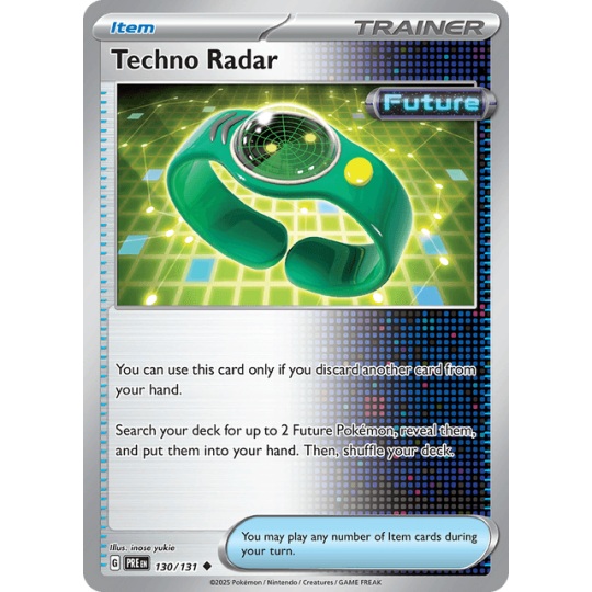 Techno Radar - Prismatic Evolutions