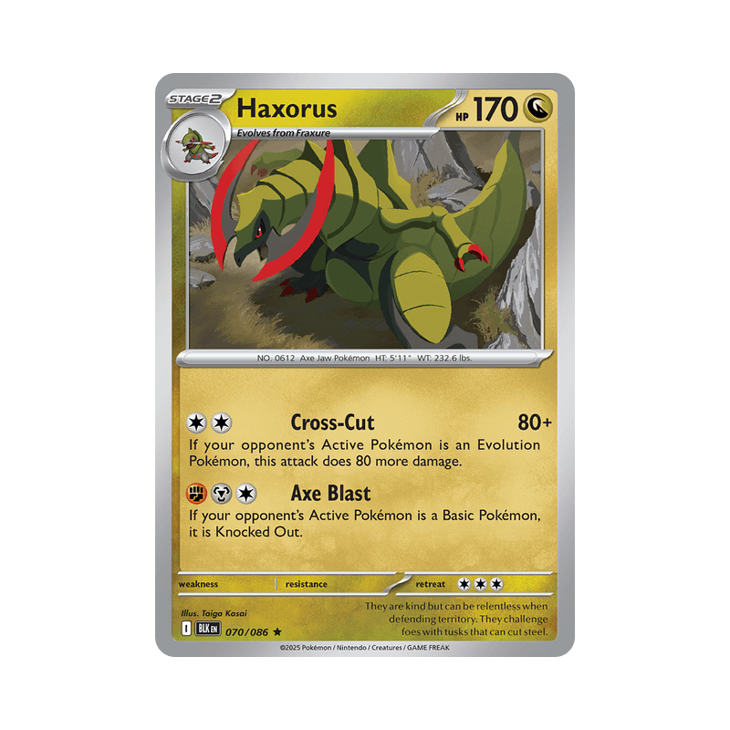 Haxorus - Black Bolt