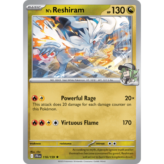 N's Reshiram - Journey Together