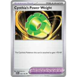 Cynthia's Power Weight - Destined Rivals