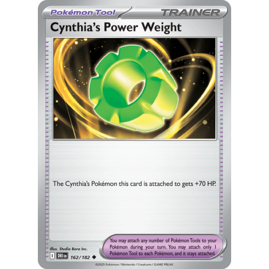 Cynthia's Power Weight - Destined Rivals