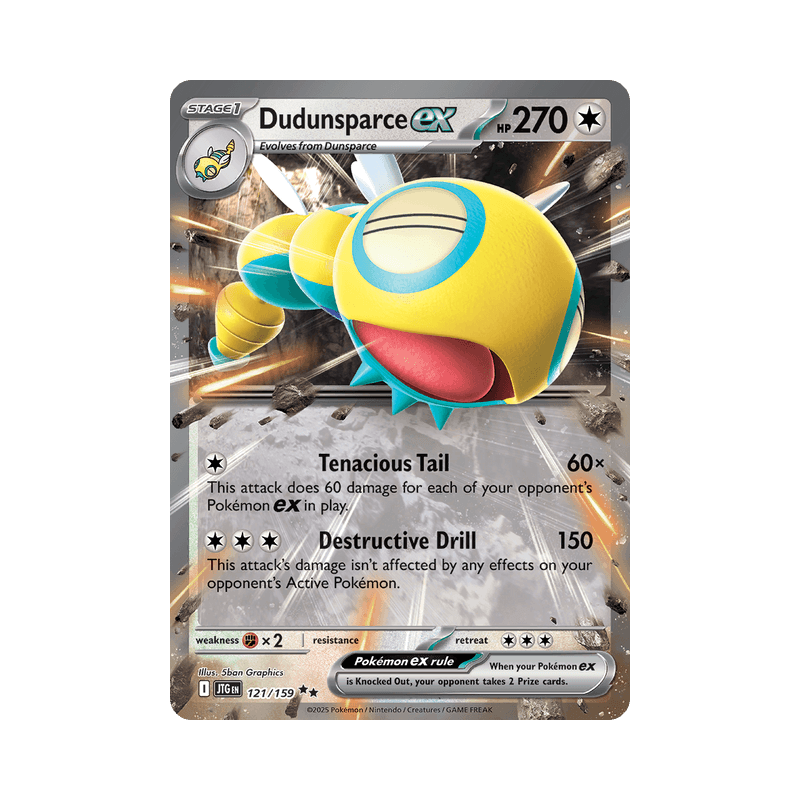 Journey Together_Dudunsparce EX_JTG_121