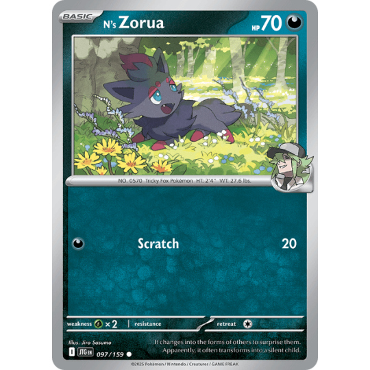 N's Zorua - Journey Together