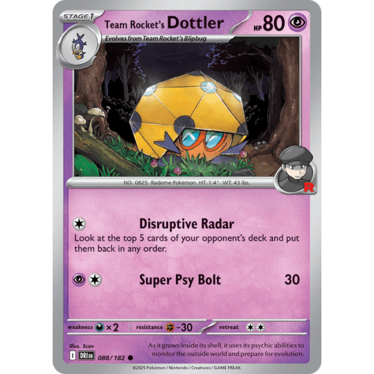 Team Rocket's Dottler - Destined Rivals