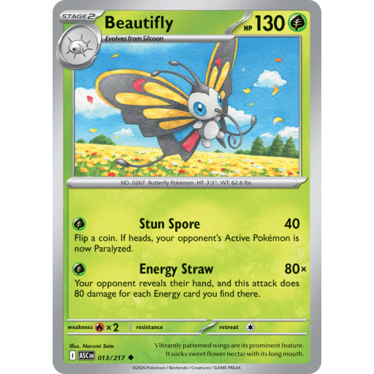 Beautifly - Ascended Heroes