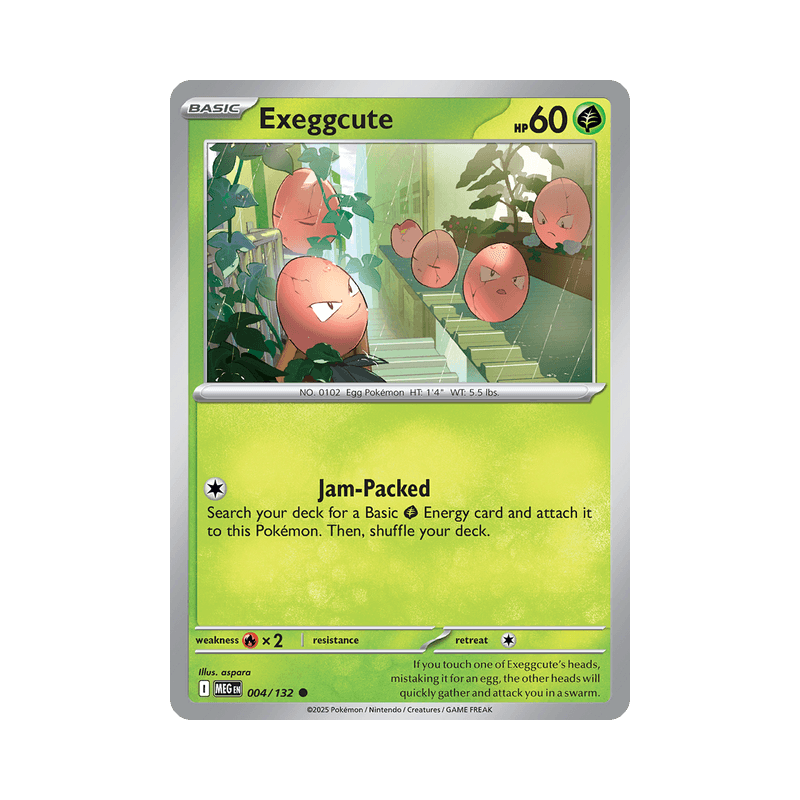 Exeggcute - Mega Evolution