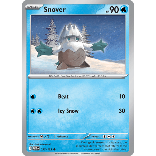 Snover - Mega Evolution