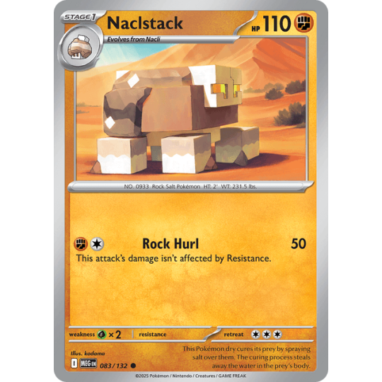 Naclstack - Mega Evolution