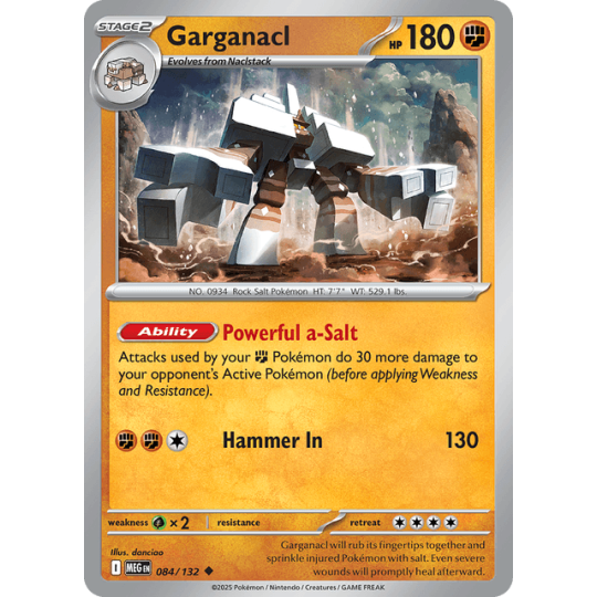 Garganacl - Mega Evolution