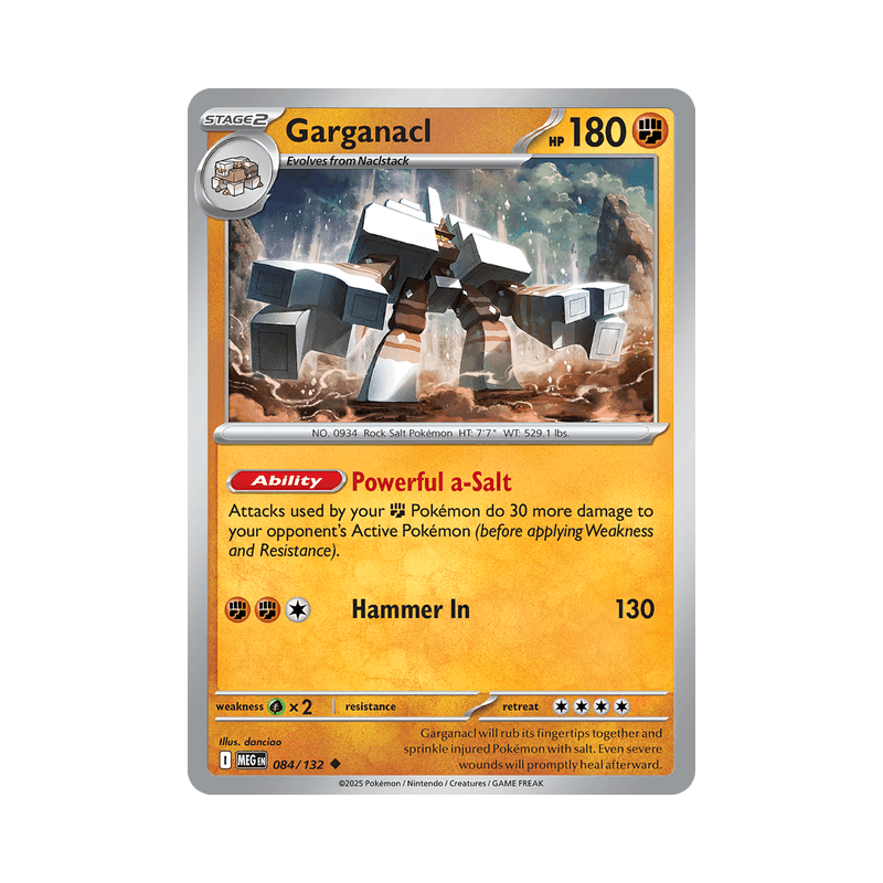 Garganacl - Mega Evolution