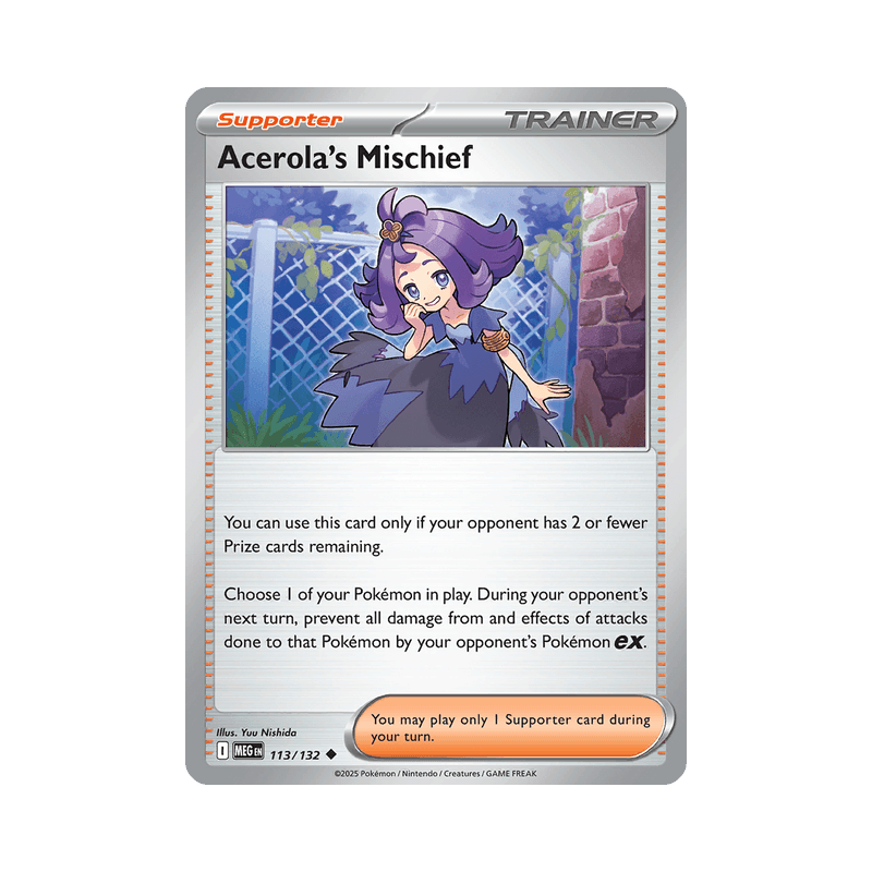 Acerola's Mischief - Mega Evolution