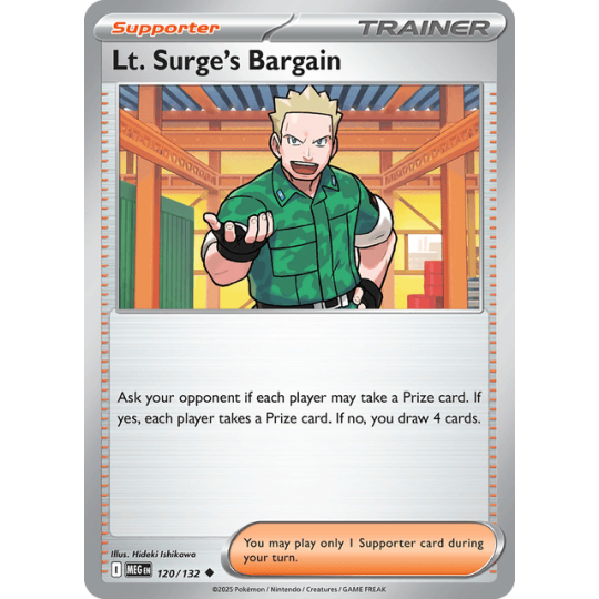 Lt.Surge's Bargain - Mega Evolution