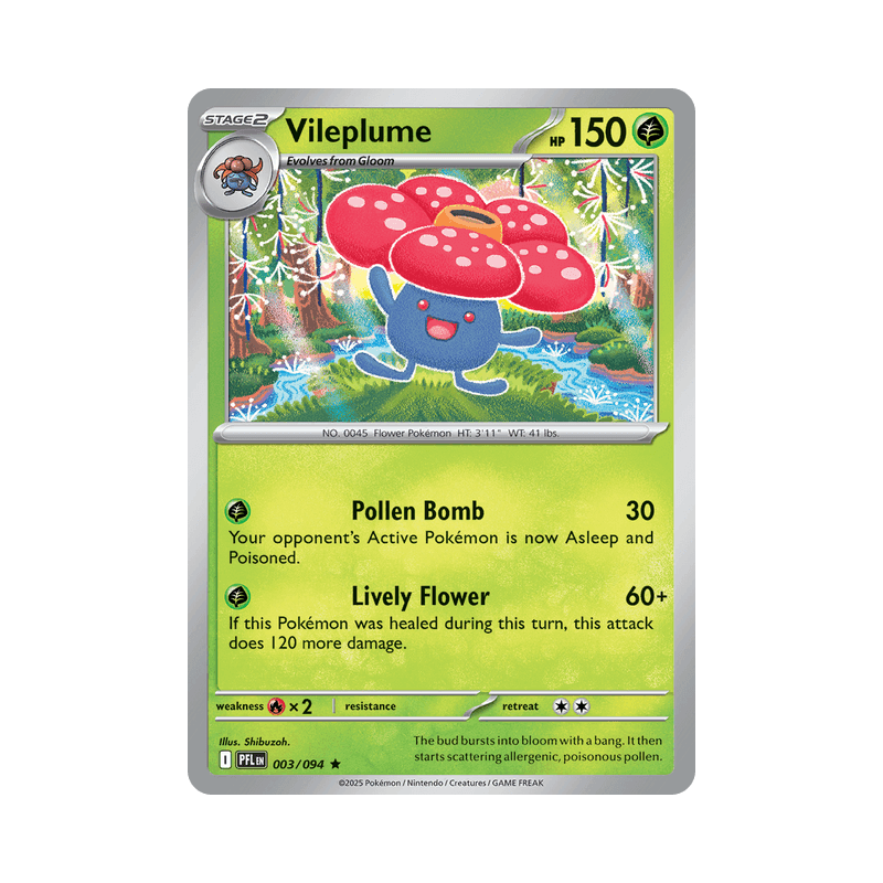 Vileplume - Phantasmal Flames