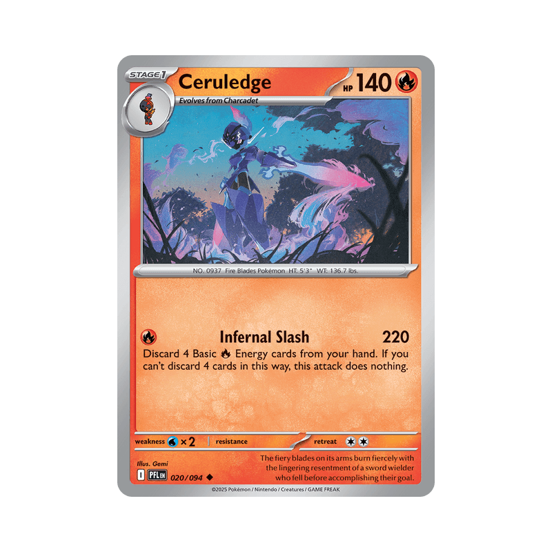 Ceruledge - Phantasmal Flames