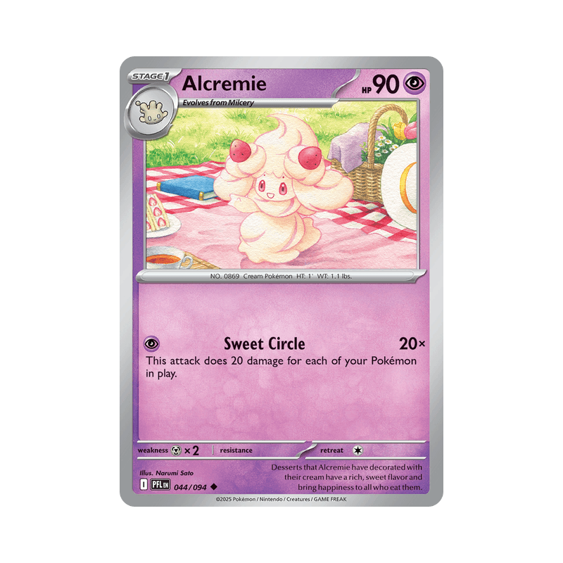 Alcremie - Phantasmal Flames