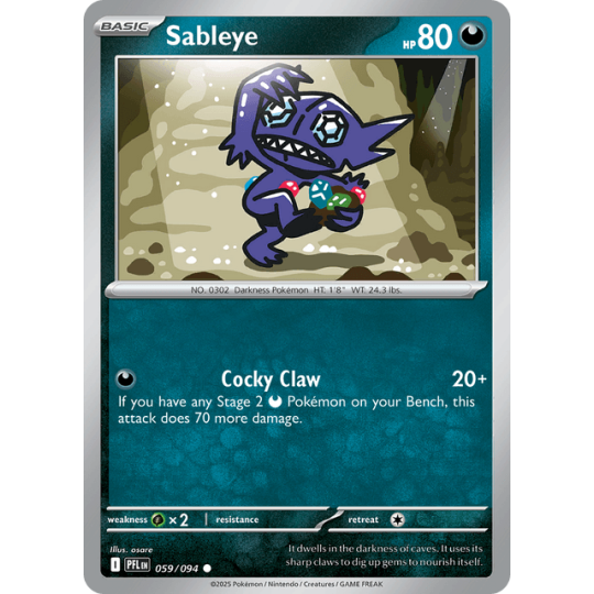 Sableye - Phantasmal Flames