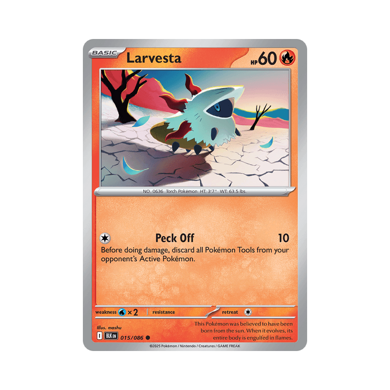 Larvesta - Black Bolt