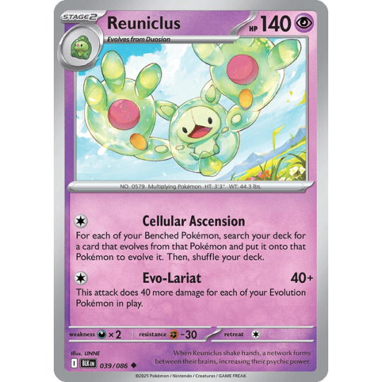 Reuniclus - Black Bolt