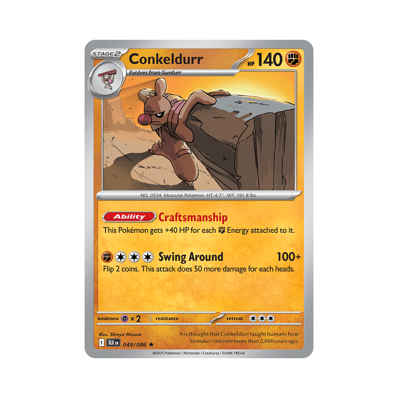 Conkeldurr - Black Bolt