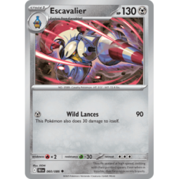 Escavalier - Black Bolt